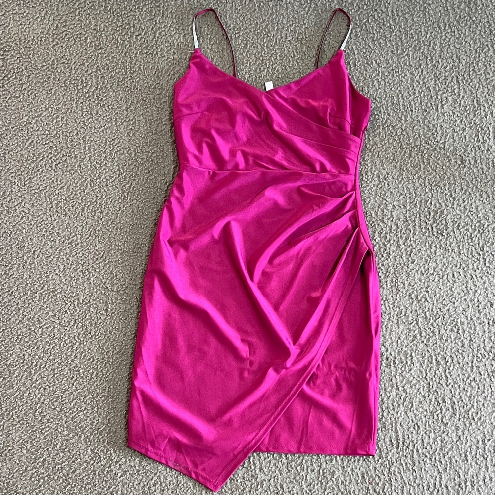 Elegant Pink Women's Dress